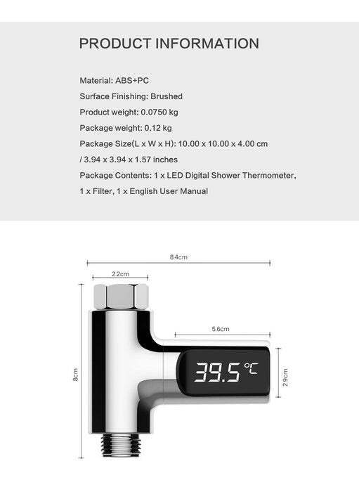 Shower Thermometer