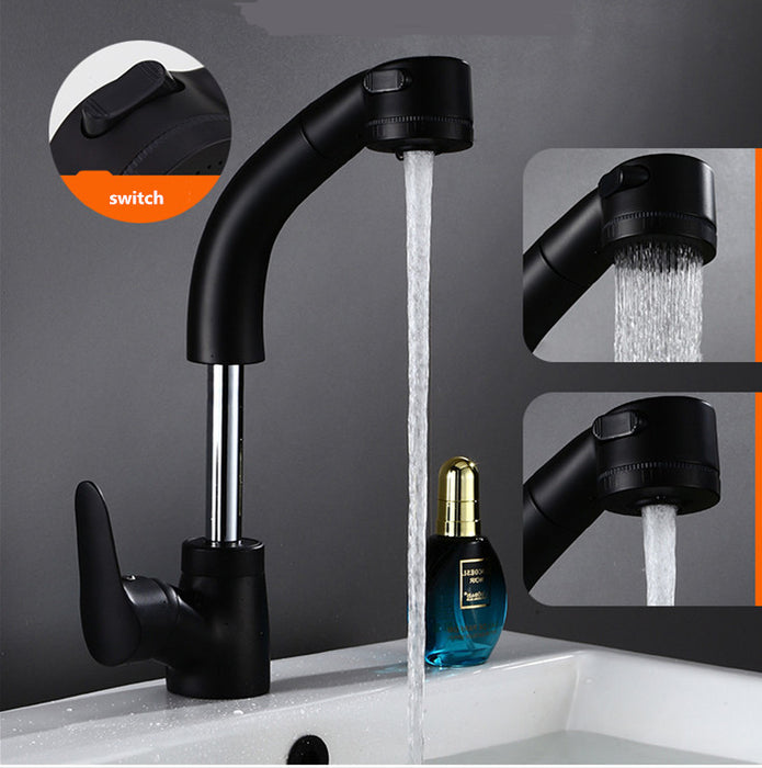 Height Adjustable Pull-Out Sink Tap